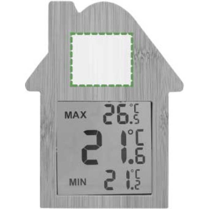 Bambusová meteostanica Lane, hnedá Bambusová meteostanica Lane, hnedá