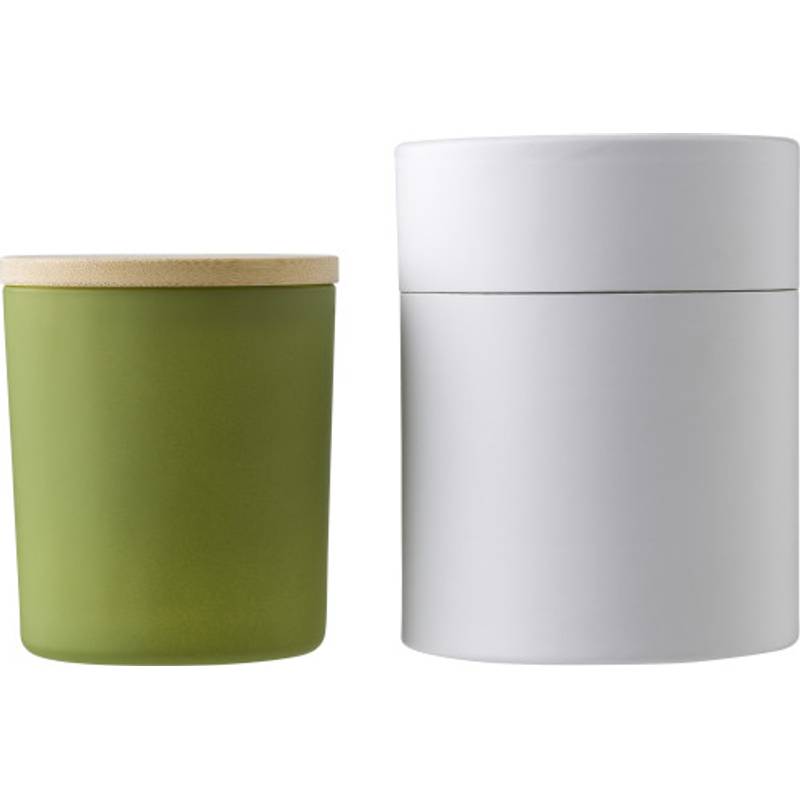 Skleněná svíčka Josiah, černá Skleněná svíčka Josiah, černá