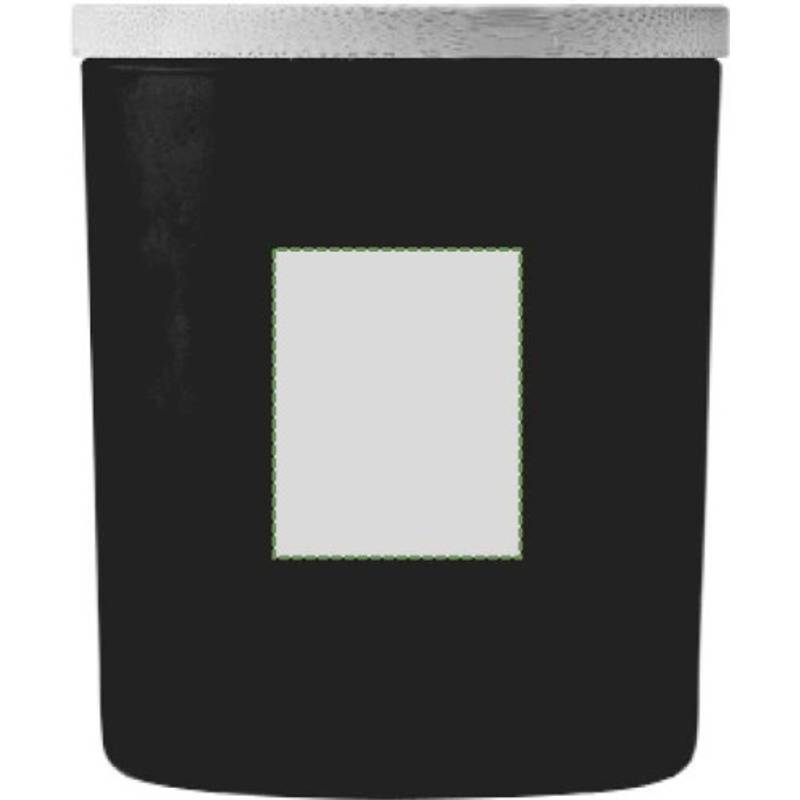 Skleněná svíčka Josiah, černá Skleněná svíčka Josiah, černá