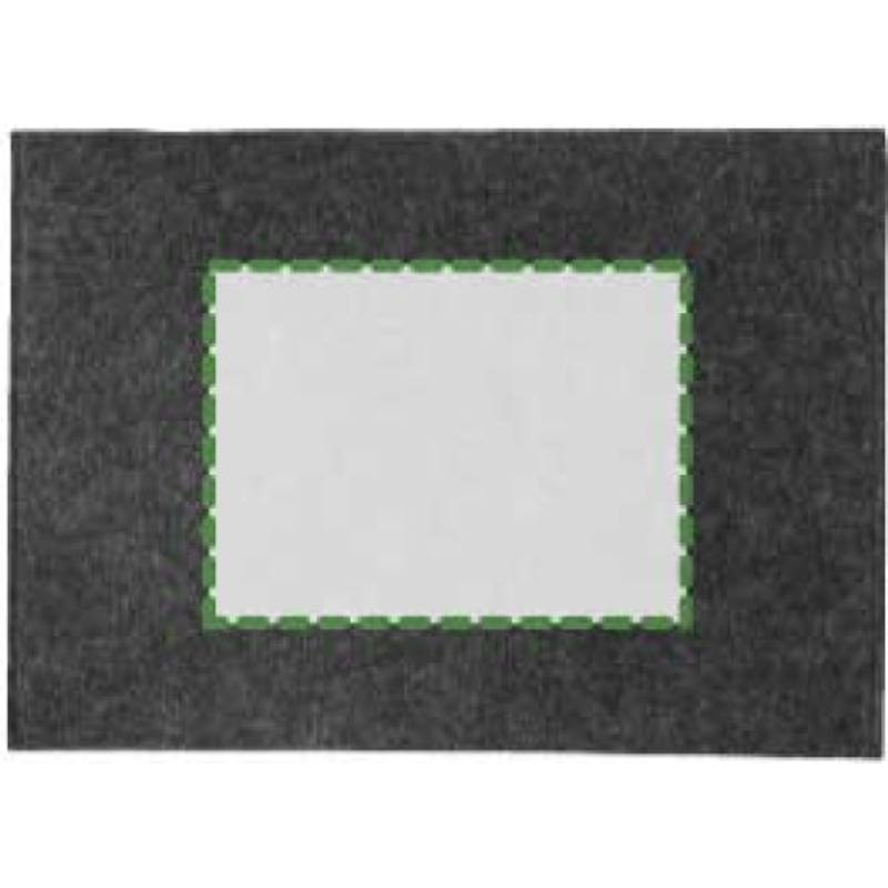 RPET plstěná taška na dokumenty Riley, šedá RPET plstěná taška na dokumenty Riley, šedá