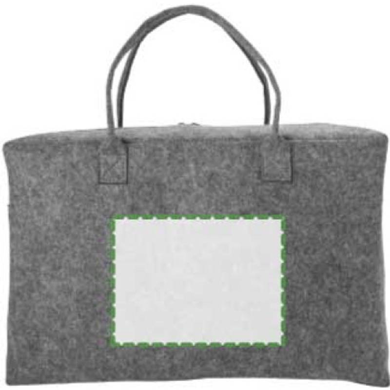 RPET plstená taška Savannah, sivá RPET plstená taška Savannah, sivá