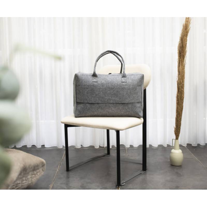 RPET plstená taška Savannah, sivá RPET plstená taška Savannah, sivá