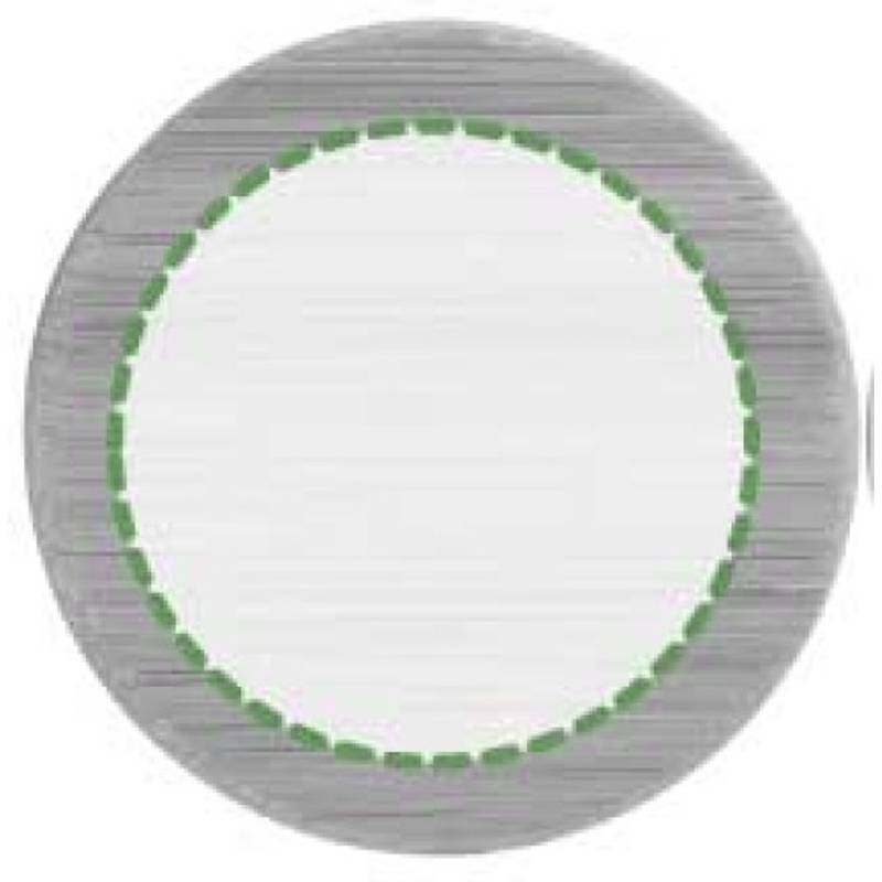 Bambusové vreckové zrkadlo Jeremiah, hnedá Bambusové vreckové zrkadlo Jeremiah, hnedá