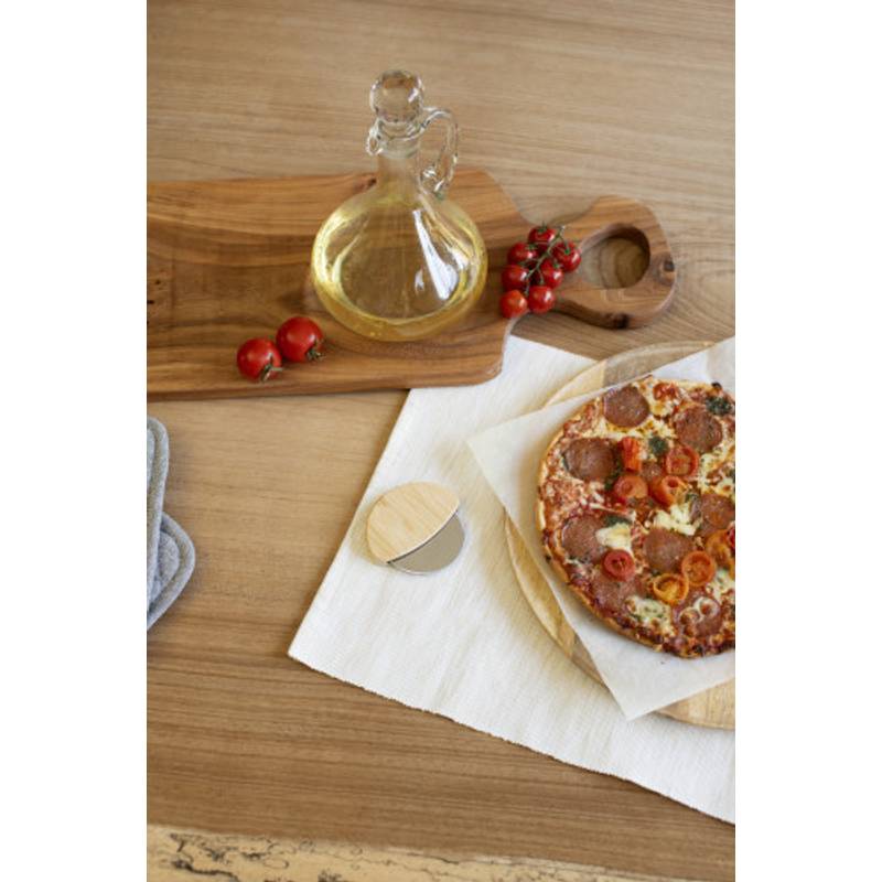 Bambusová rezačka na pizzu Ian, hnedá Bambusová rezačka na pizzu Ian, hnedá