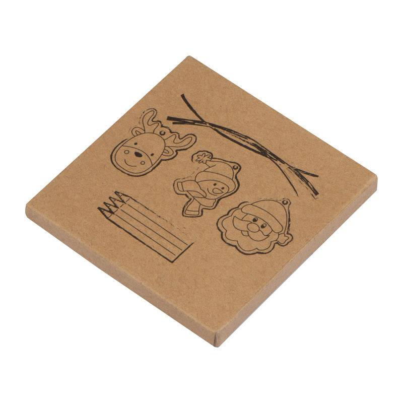 Sada na maľovanie vianočných ozdôb, hnedá béžová Sada na maľovanie vianočných ozdôb, hnedá béžová