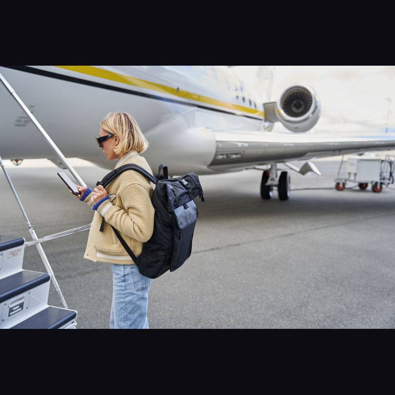 Batoh na notebook, čierna Batoh na notebook, čierna