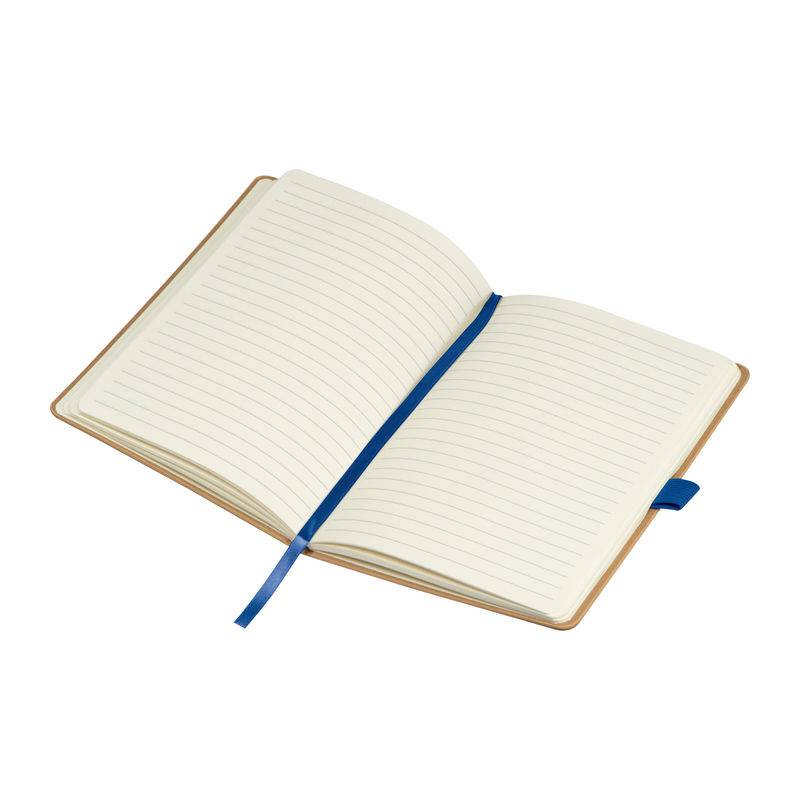 Bambusový zápisník, modrá Bambusový zápisník, modrá