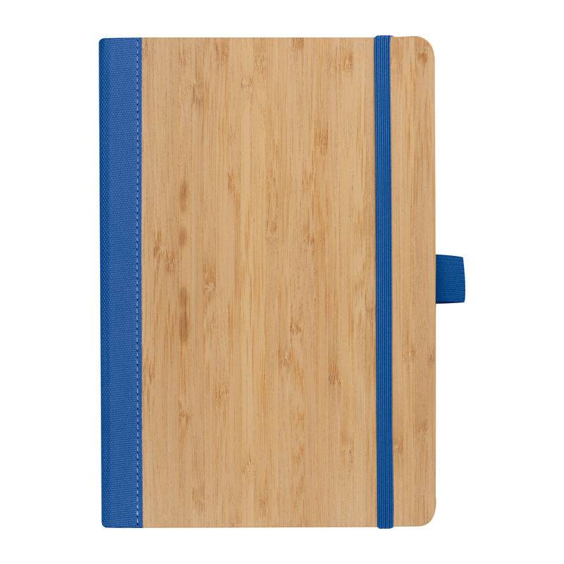 Bambusový zápisník, modrá Bambusový zápisník, modrá