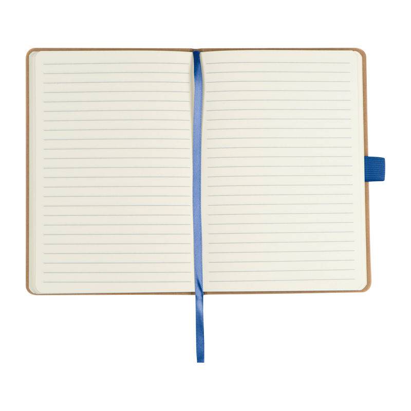 Bambusový zápisník, modrá Bambusový zápisník, modrá