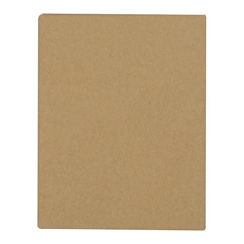 Samolepící poznámkový blok, hnědá béžová Samolepící poznámkový blok, hnědá béžová