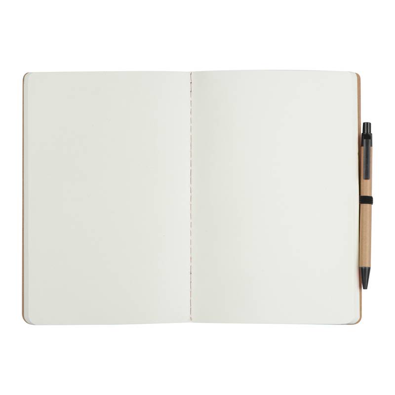 Zápisník s kuličkovým perem, černá Zápisník s kuličkovým perem, černá