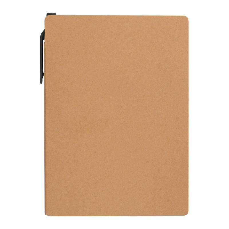 Zápisník s lepícími papírky, hnědá béžová Zápisník s lepícími papírky, hnědá béžová