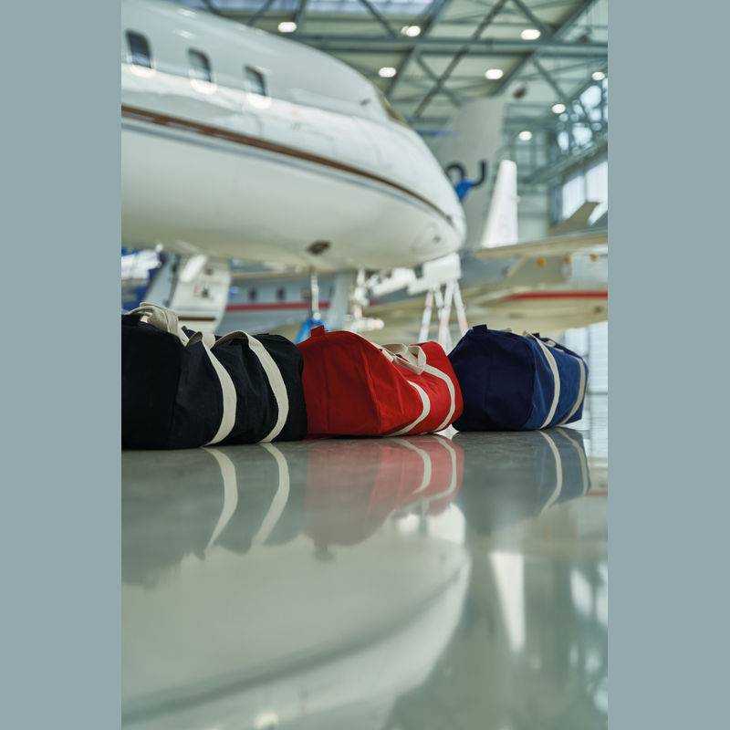 Bavlnená víkendová taška, čierna Bavlnená víkendová taška, čierna