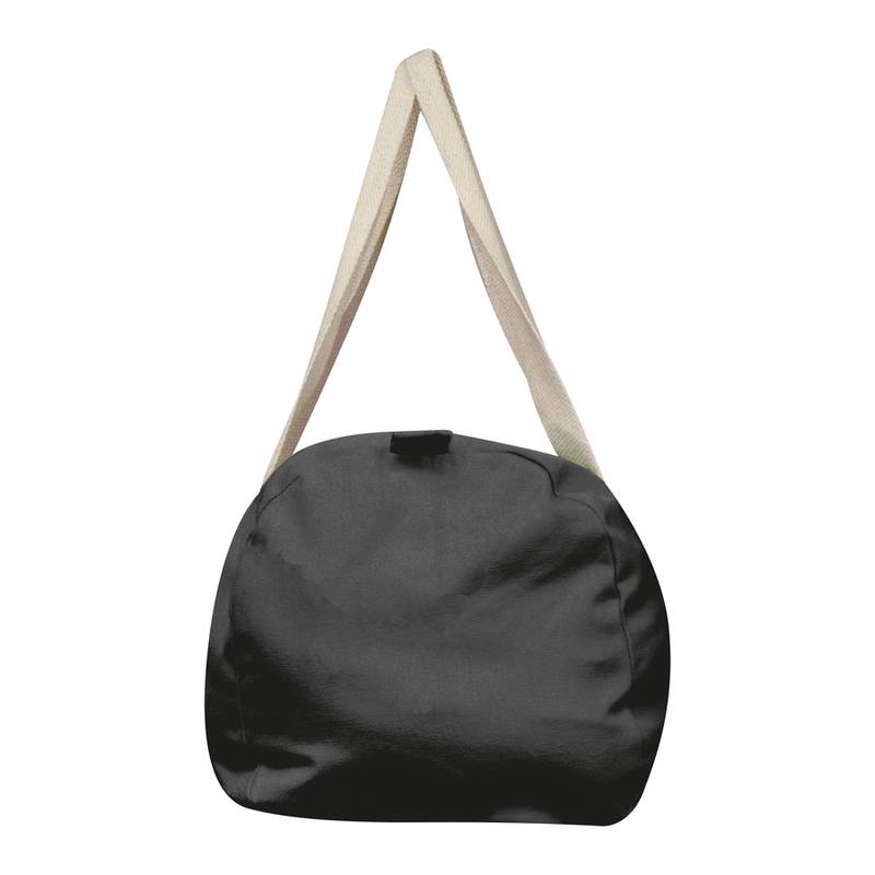 Bavlnená víkendová taška, čierna Bavlnená víkendová taška, čierna