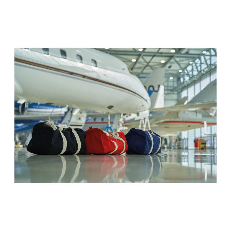 Bavlnená víkendová taška, čierna Bavlnená víkendová taška, čierna