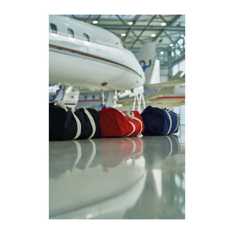 Bavlnená víkendová taška, čierna Bavlnená víkendová taška, čierna