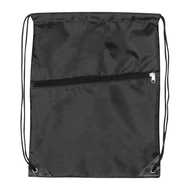 Vrecuško z recyklovateľných plastov RPET, čierna Vrecuško z recyklovateľných plastov RPET, čierna