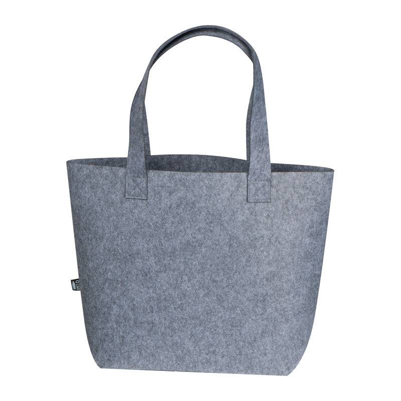 Nákupní plstěná taška RPET, šedá Nákupní plstěná taška RPET, šedá