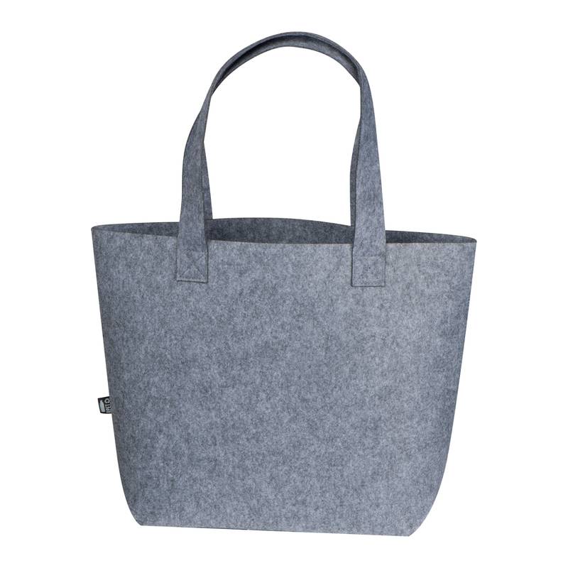 Nákupní plstěná taška RPET, šedá Nákupní plstěná taška RPET, šedá