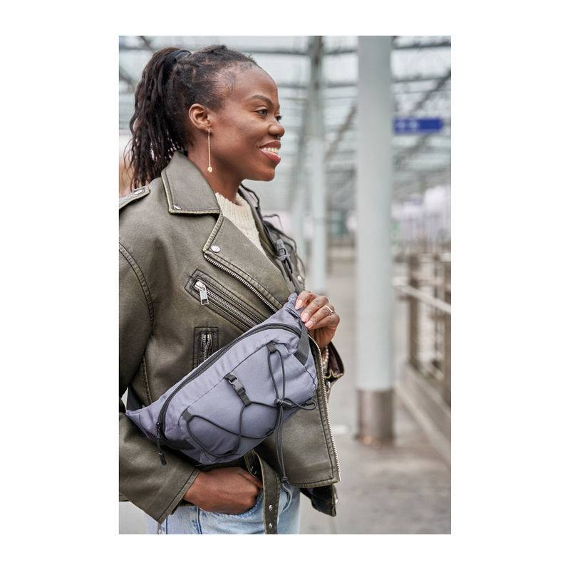 Ľadvinka z recyklovateľných plastov RPET, sivá strieborná Ľadvinka z recyklovateľných plastov RPET, sivá strieborná