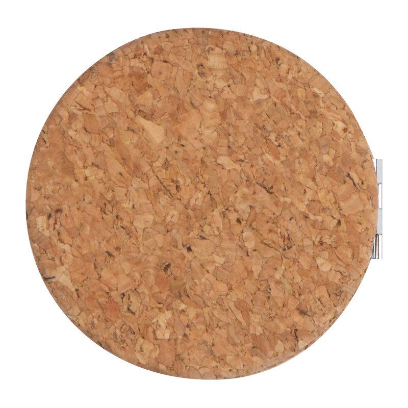 Korkové vreckové zrkadlo, hnedá béžová Korkové vreckové zrkadlo, hnedá béžová