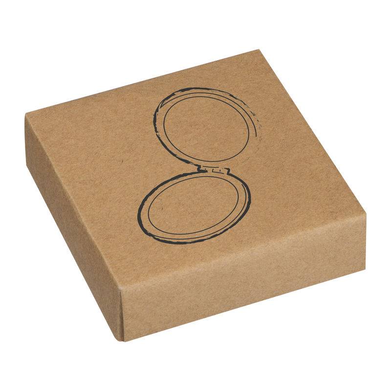 Korkové vreckové zrkadlo, hnedá béžová Korkové vreckové zrkadlo, hnedá béžová