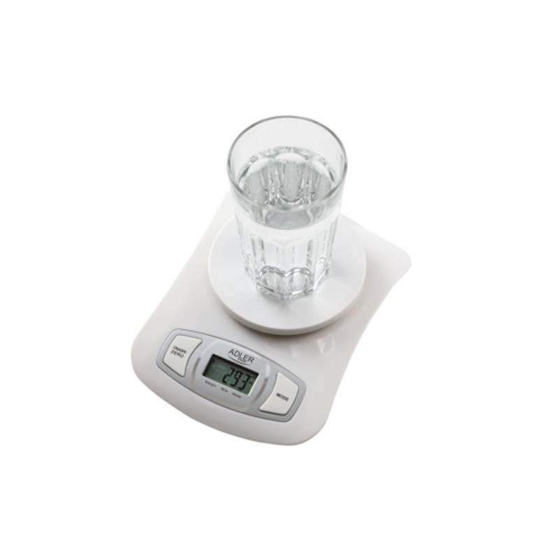 Kuchynská váha s miskou, ADLER AD3137w Kuchynská váha s miskou, ADLER AD3137w