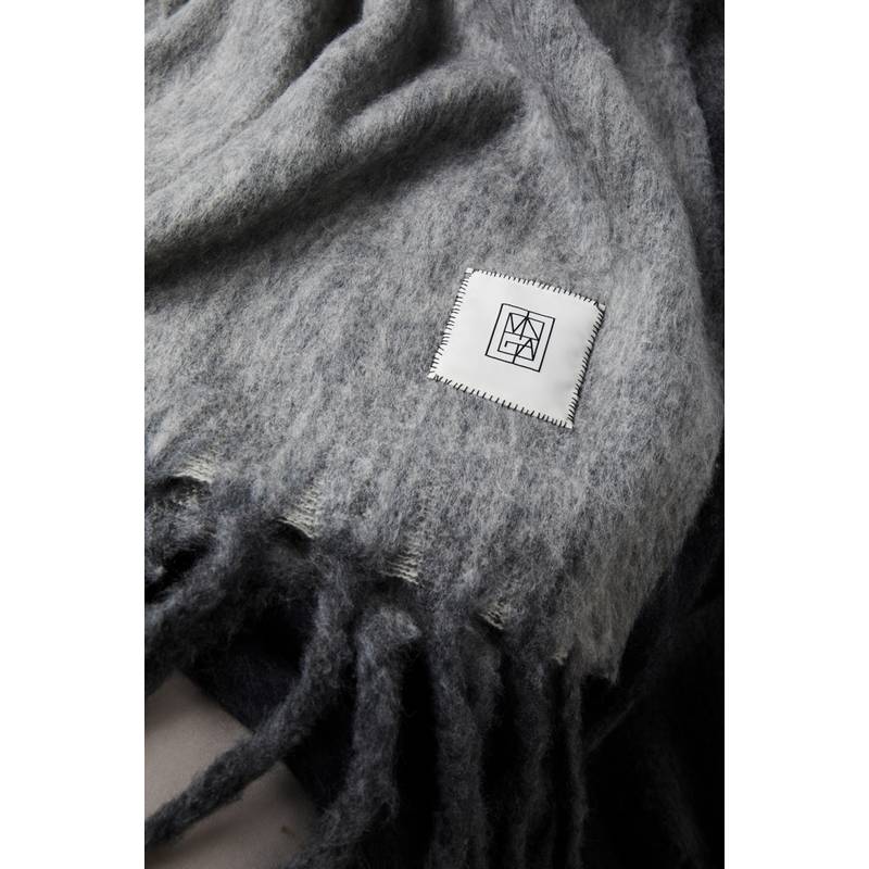 Přikrývka ze směsi vlny VINGA Saletto, šedá Přikrývka ze směsi vlny VINGA Saletto, šedá