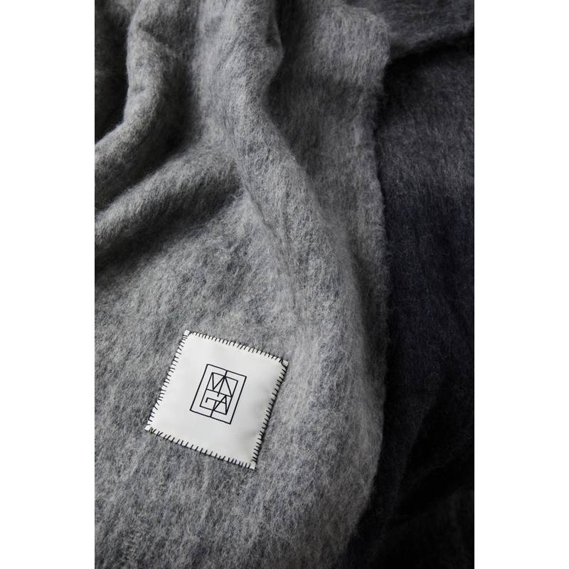 Přikrývka ze směsi vlny VINGA Saletto, šedá Přikrývka ze směsi vlny VINGA Saletto, šedá