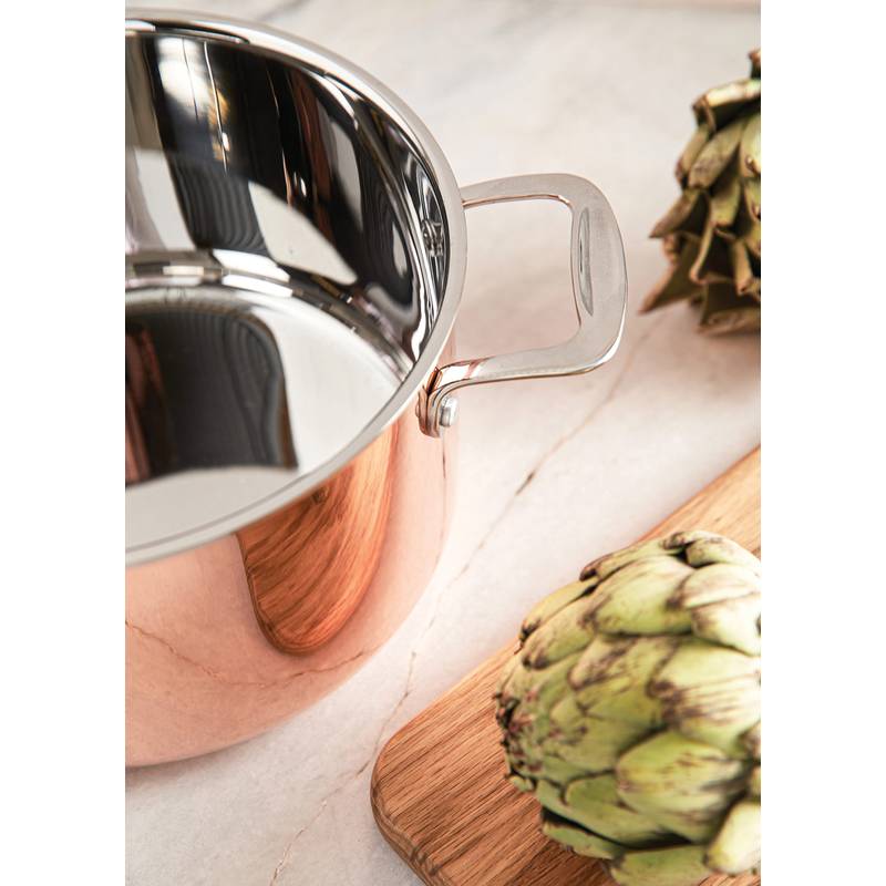 Medený hrniec VINGA Baron 6l, hnedá Medený hrniec VINGA Baron 6l, hnedá