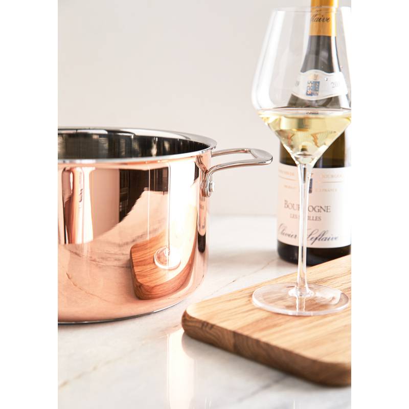 Medený hrniec VINGA Baron 6l, hnedá Medený hrniec VINGA Baron 6l, hnedá