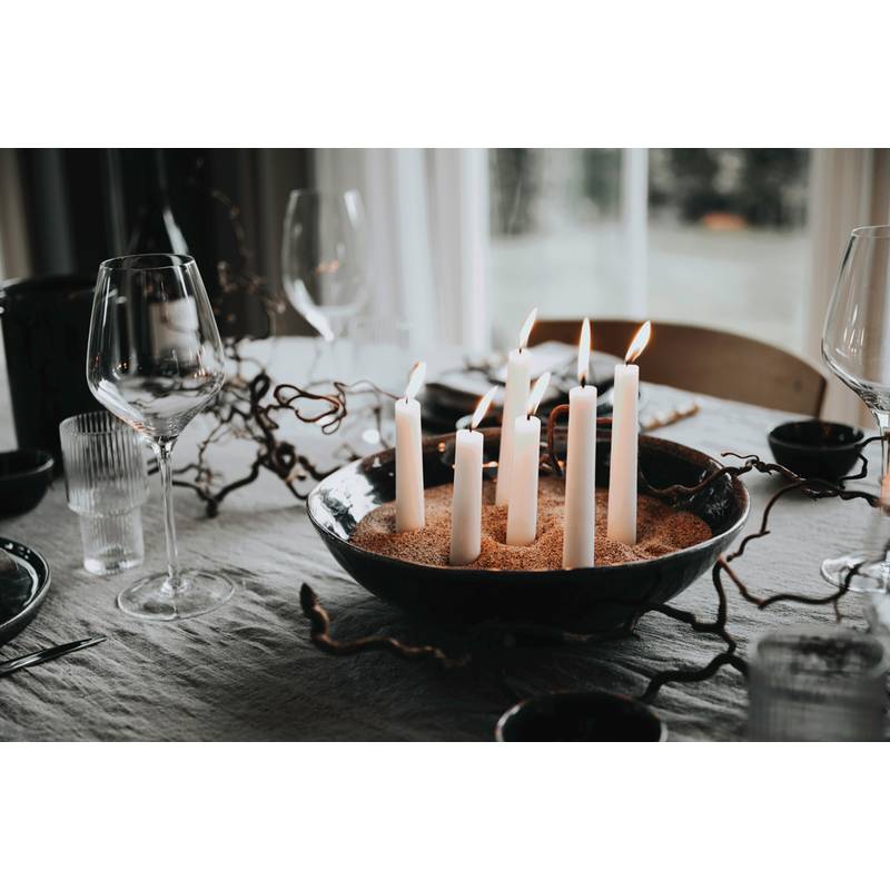 Hlboká misa 30 cm VINGA Nomimono, čierna Hlboká misa 30 cm VINGA Nomimono, čierna