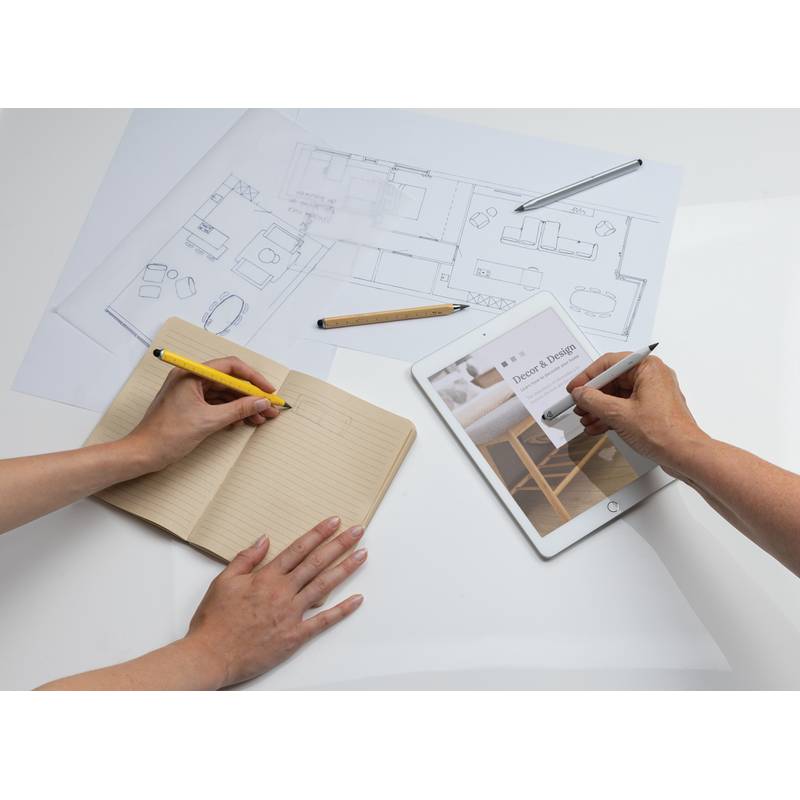 Nekonečná multitaskingová tužka Eon z RCS recykl. hliníku, šedá stříbrná Nekonečná multitaskingová tužka Eon z RCS recykl. hliníku, šedá stříbrná