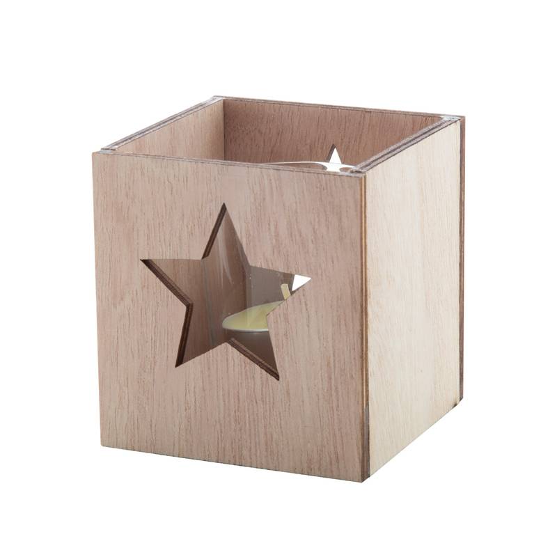 Keylax vianočná sviečka, hviezda, hnedá prírodná Keylax vianočná sviečka, hviezda, hnedá prírodná