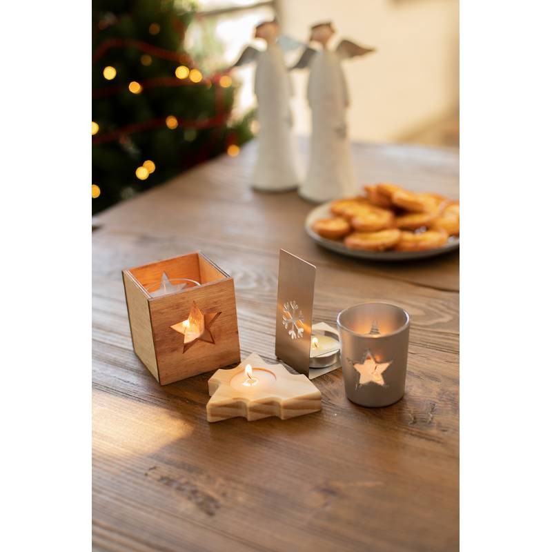 Keylax vianočná sviečka, hviezda, hnedá prírodná Keylax vianočná sviečka, hviezda, hnedá prírodná