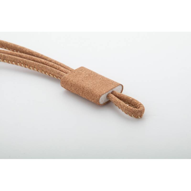 Koruku USB nabíjecí kabel, hnědá přírodní Koruku USB nabíjecí kabel, hnědá přírodní