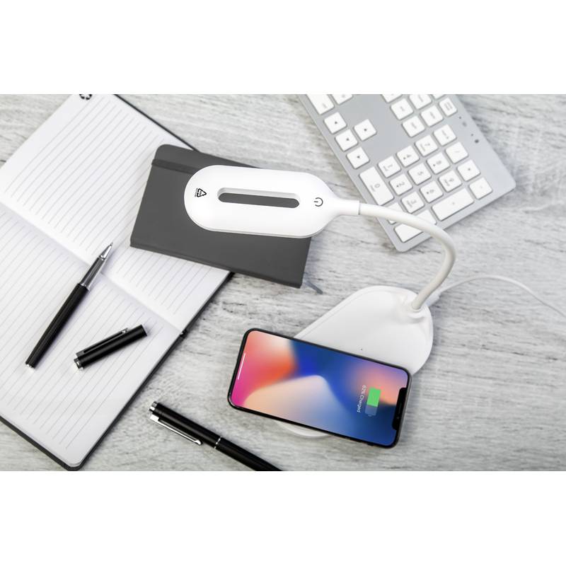 Galaxy Stolní multifunkční lampa RABS, bílá Galaxy Stolní multifunkční lampa RABS, bílá