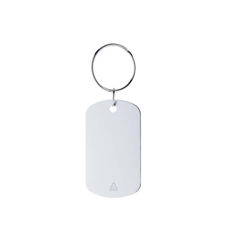 Ralutag přívěšek na klíče, šedá stříbrná Ralutag přívěšek na klíče, šedá stříbrná