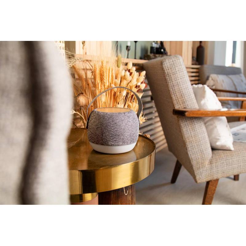 Lumifi bluetooth reproduktor s nabíjačkou, sivá Lumifi bluetooth reproduktor s nabíjačkou, sivá