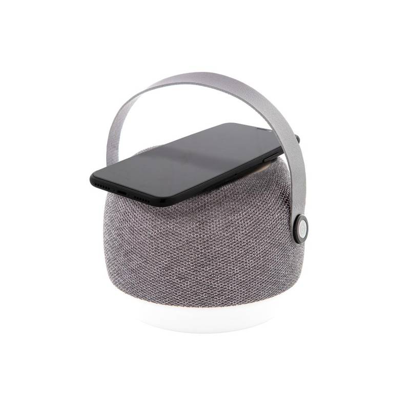 Lumifi bluetooth reproduktor s nabíjačkou, sivá Lumifi bluetooth reproduktor s nabíjačkou, sivá