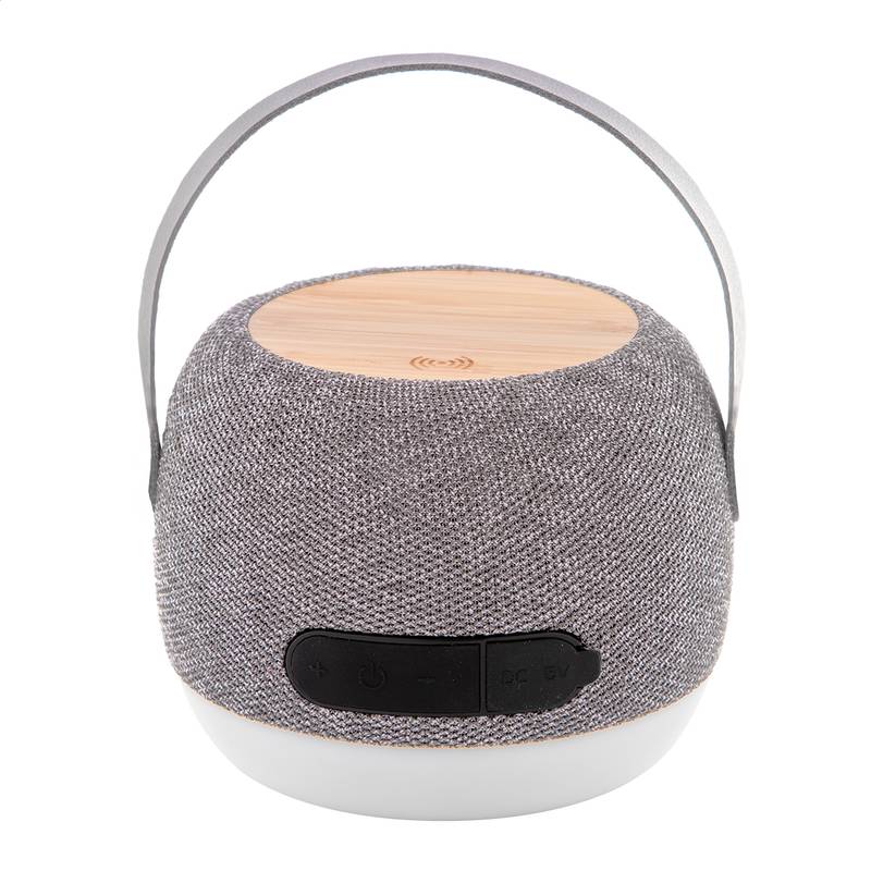 Lumifi bluetooth reproduktor s nabíjačkou, sivá Lumifi bluetooth reproduktor s nabíjačkou, sivá