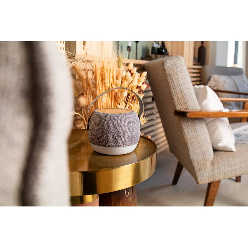 Lumifi bluetooth reproduktor s nabíjačkou, sivá Lumifi bluetooth reproduktor s nabíjačkou, sivá