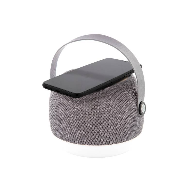 Lumifi bluetooth reproduktor s nabíjačkou, sivá Lumifi bluetooth reproduktor s nabíjačkou, sivá