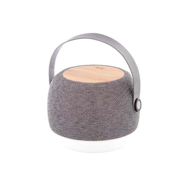 Lumifi bluetooth reproduktor s nabíjačkou, sivá Lumifi bluetooth reproduktor s nabíjačkou, sivá