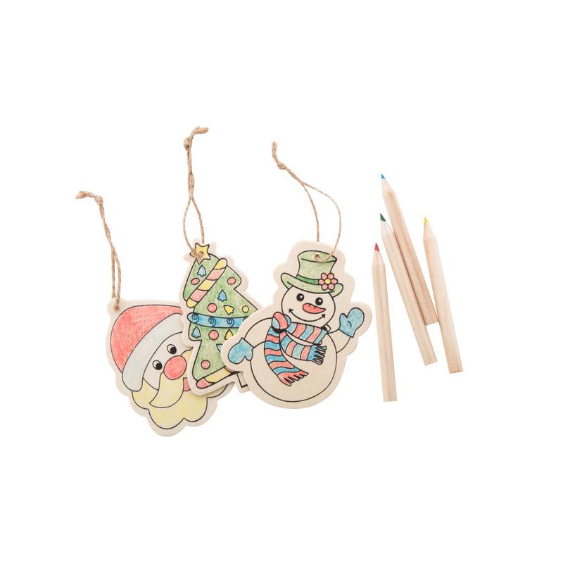 Sormela vianočné ozdoby na vyfarbenie, hnedá prírodná Sormela vianočné ozdoby na vyfarbenie, hnedá prírodná