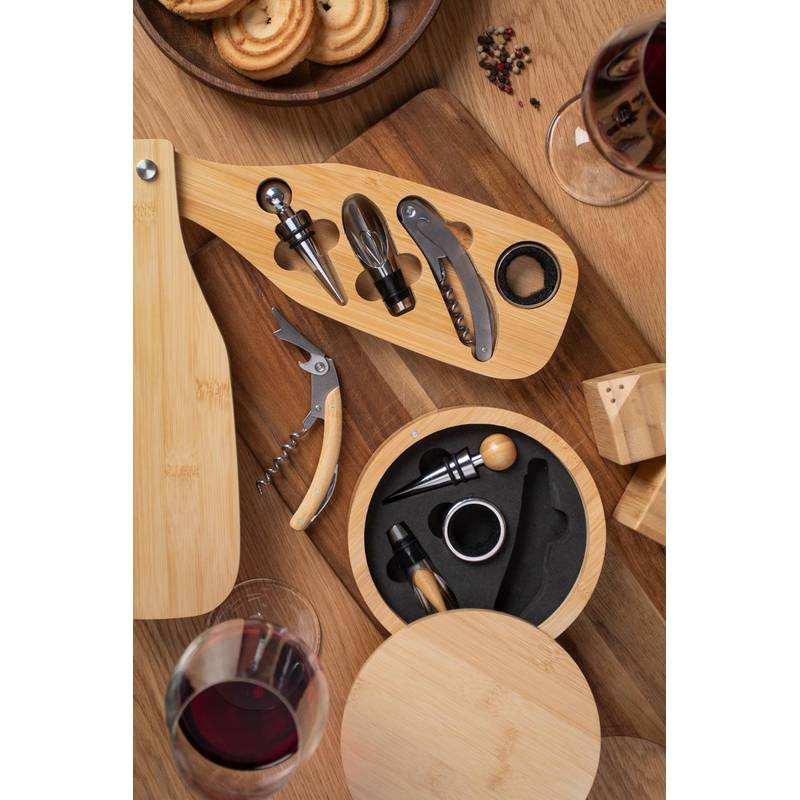 Cortese sada na víno, hnědá přírodní Cortese sada na víno, hnědá přírodní