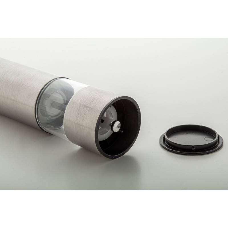 Malabar mlýnek na sůl a pepř, šedá stříbrná Malabar mlýnek na sůl a pepř, šedá stříbrná