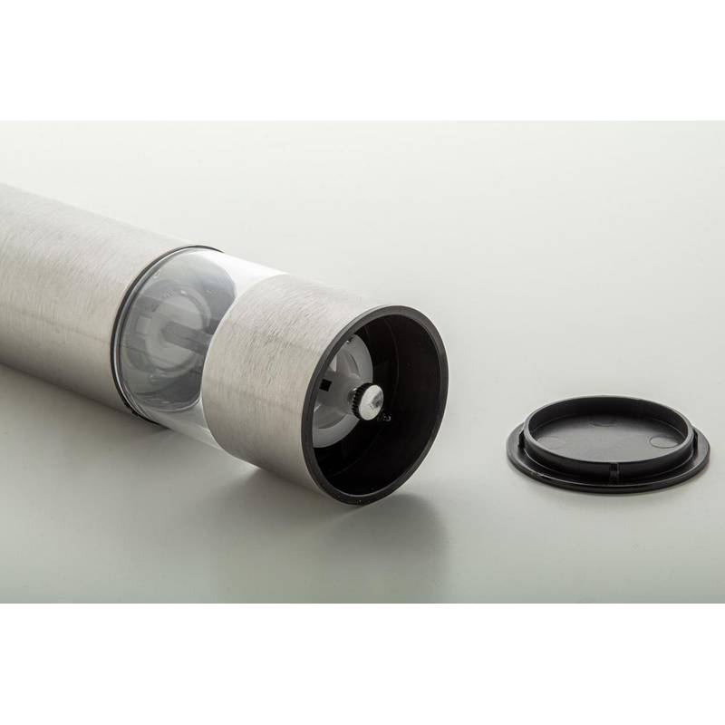 Malabar mlýnek na sůl a pepř, šedá stříbrná Malabar mlýnek na sůl a pepř, šedá stříbrná