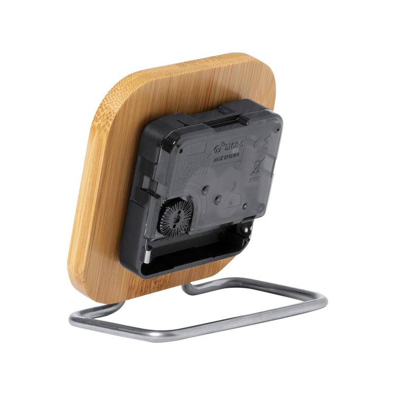 Eciko stolní hodiny, hnědá přírodní Eciko stolní hodiny, hnědá přírodní