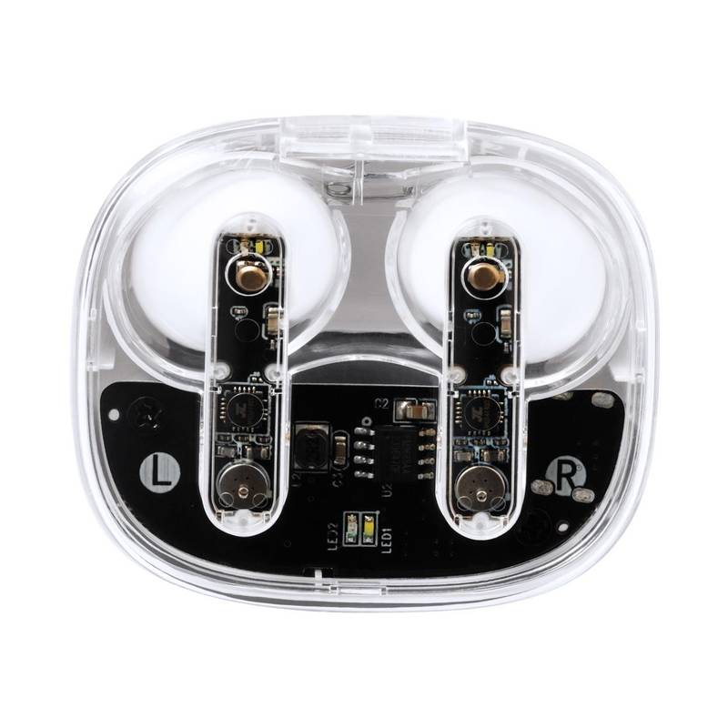 Webex priehľadné bluetooth slúchadlá, biela Webex priehľadné bluetooth slúchadlá, biela